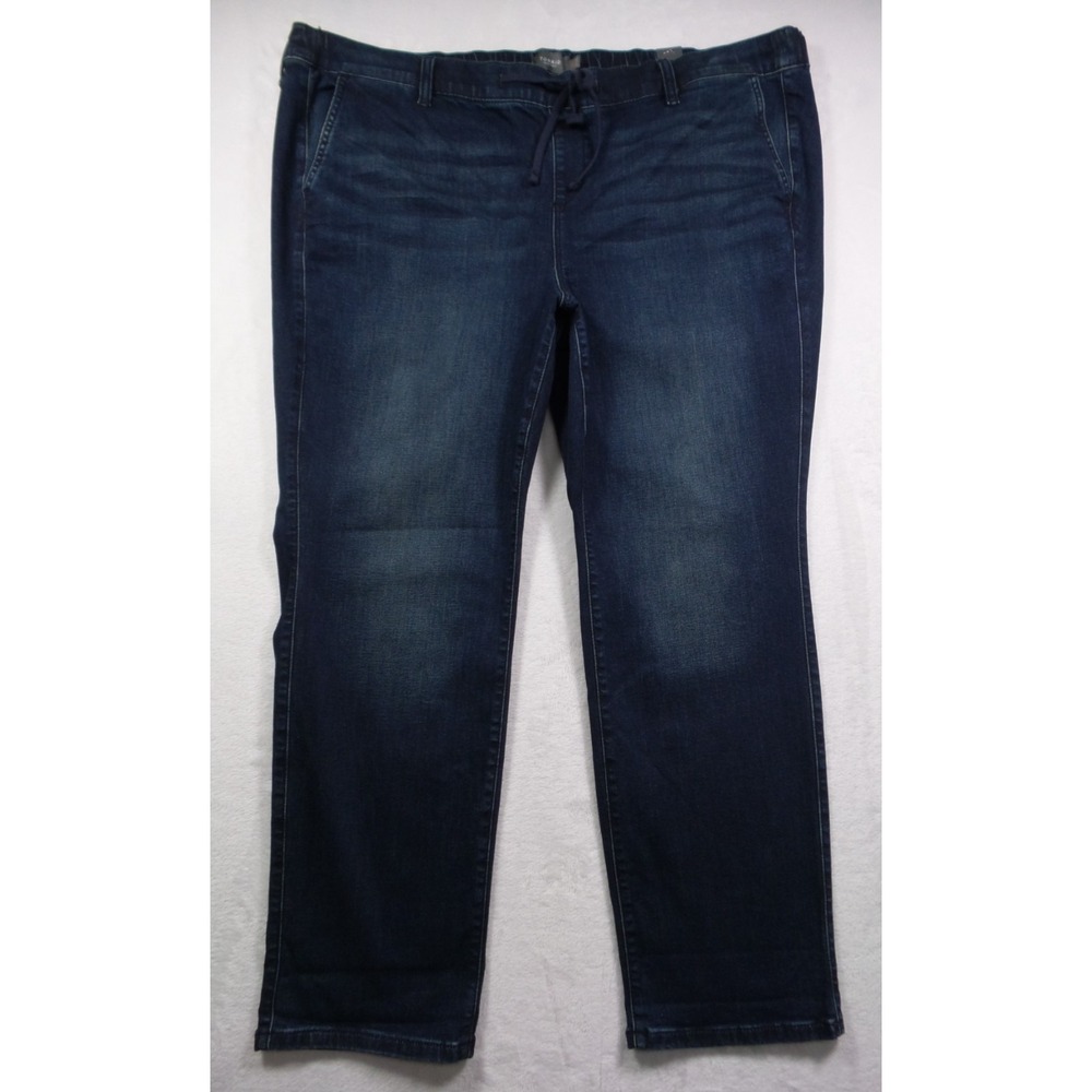 Torrid Jeans Womens Size 3 Short Blue Denim‎ Weekend Boyfriend Straight Soft NWT